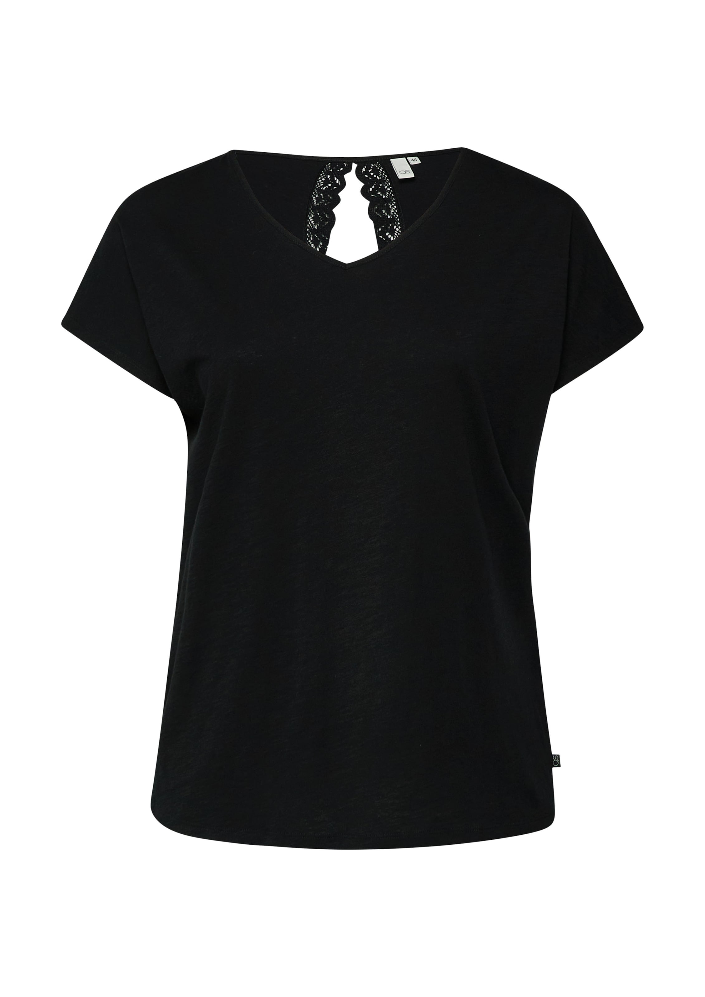 QS Shirt in Black: front