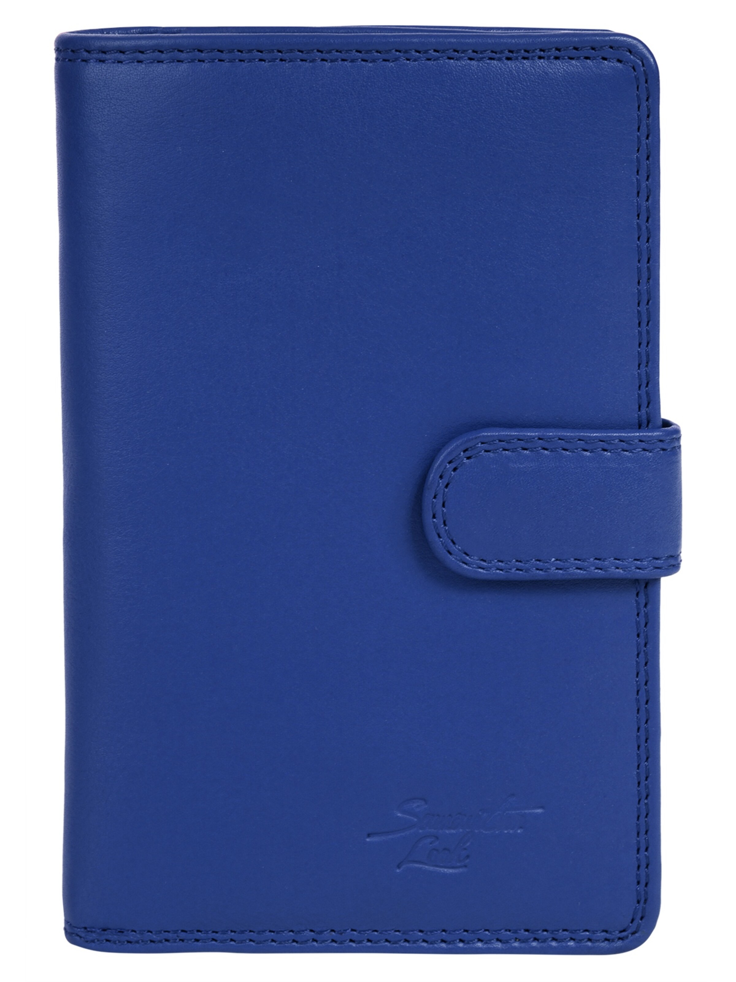 Samantha Look Wallet in Blue: front