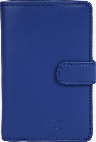 Samantha Look Wallet in Blue: front