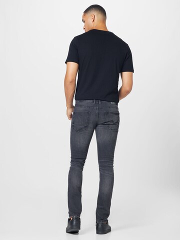 TOM TAILOR DENIM Slimfit Jeans 'PIERS' in Grau