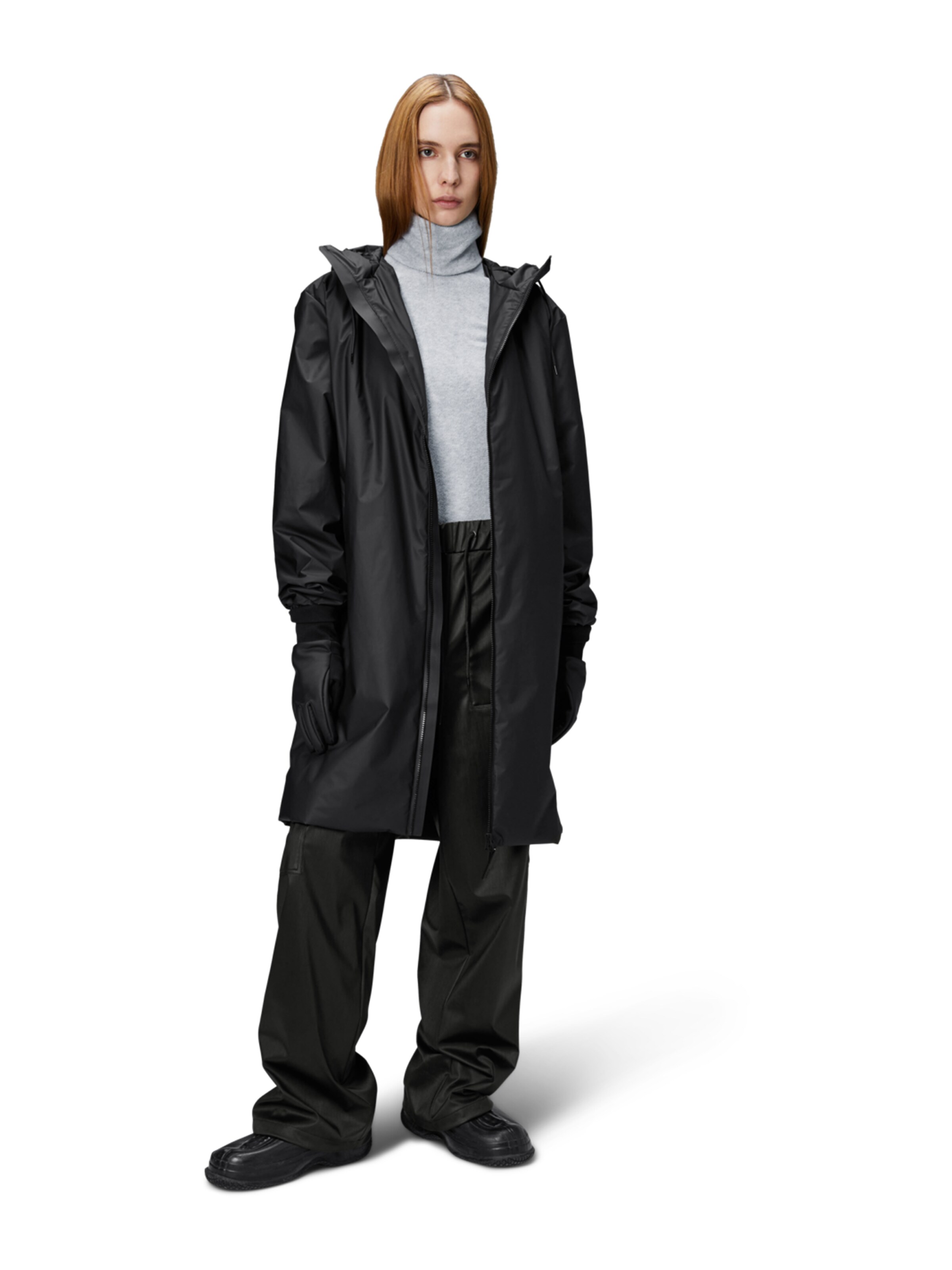 RAINS Funktionsjakke 'Lohja' i sort