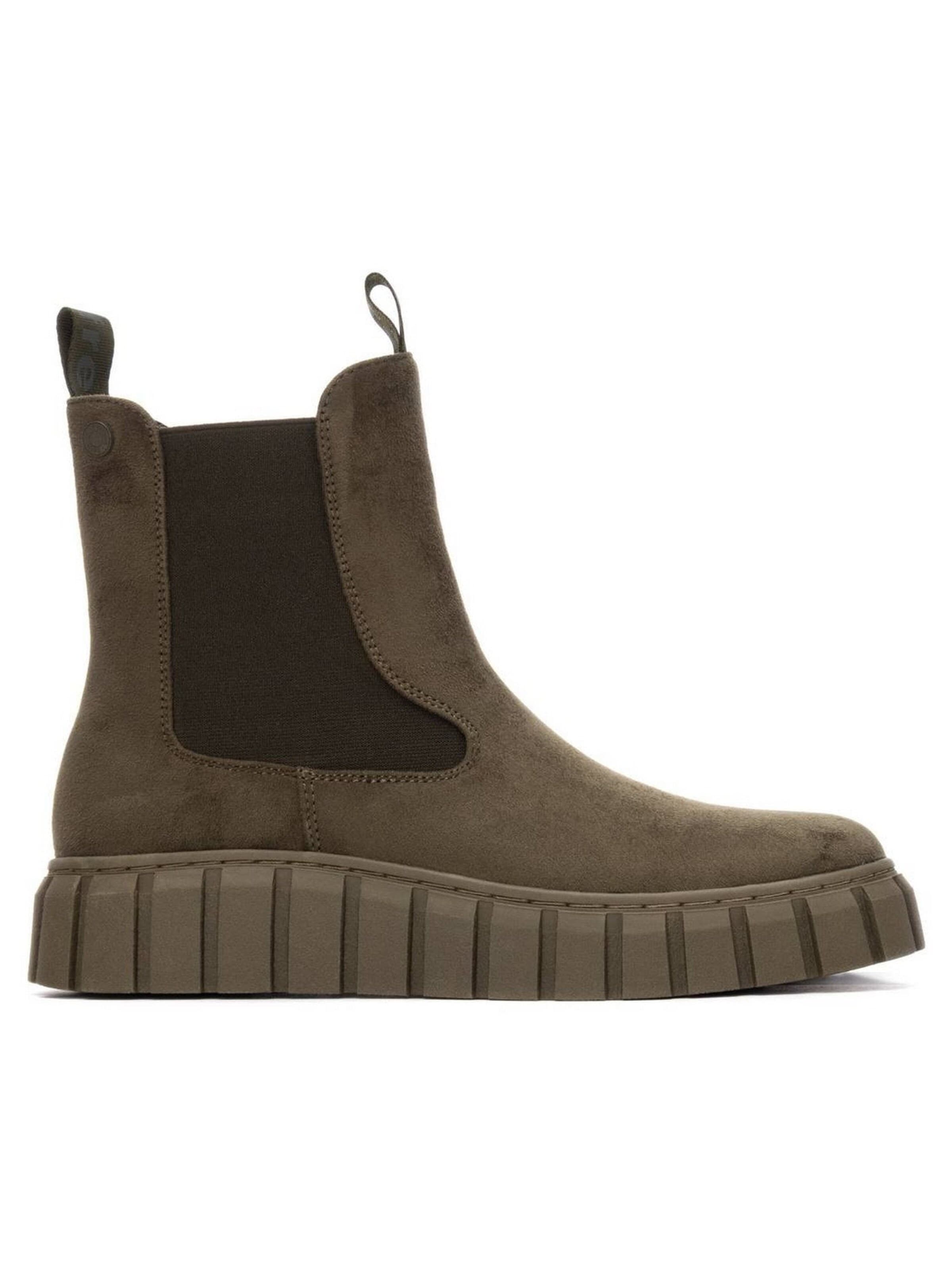 Refresh Chelsea Boots 'Beatles Donna - 173088' in Green: front