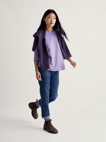 T-shirt 'Tremayne Quay' Seasalt Cornwall en violet
