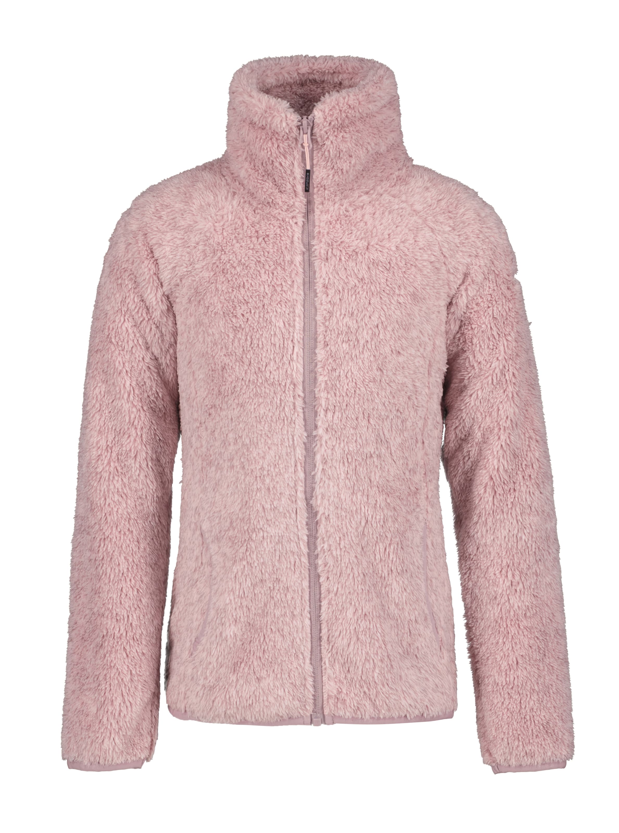 ICEPEAK Athletic Fleece Jacket in Pink: front