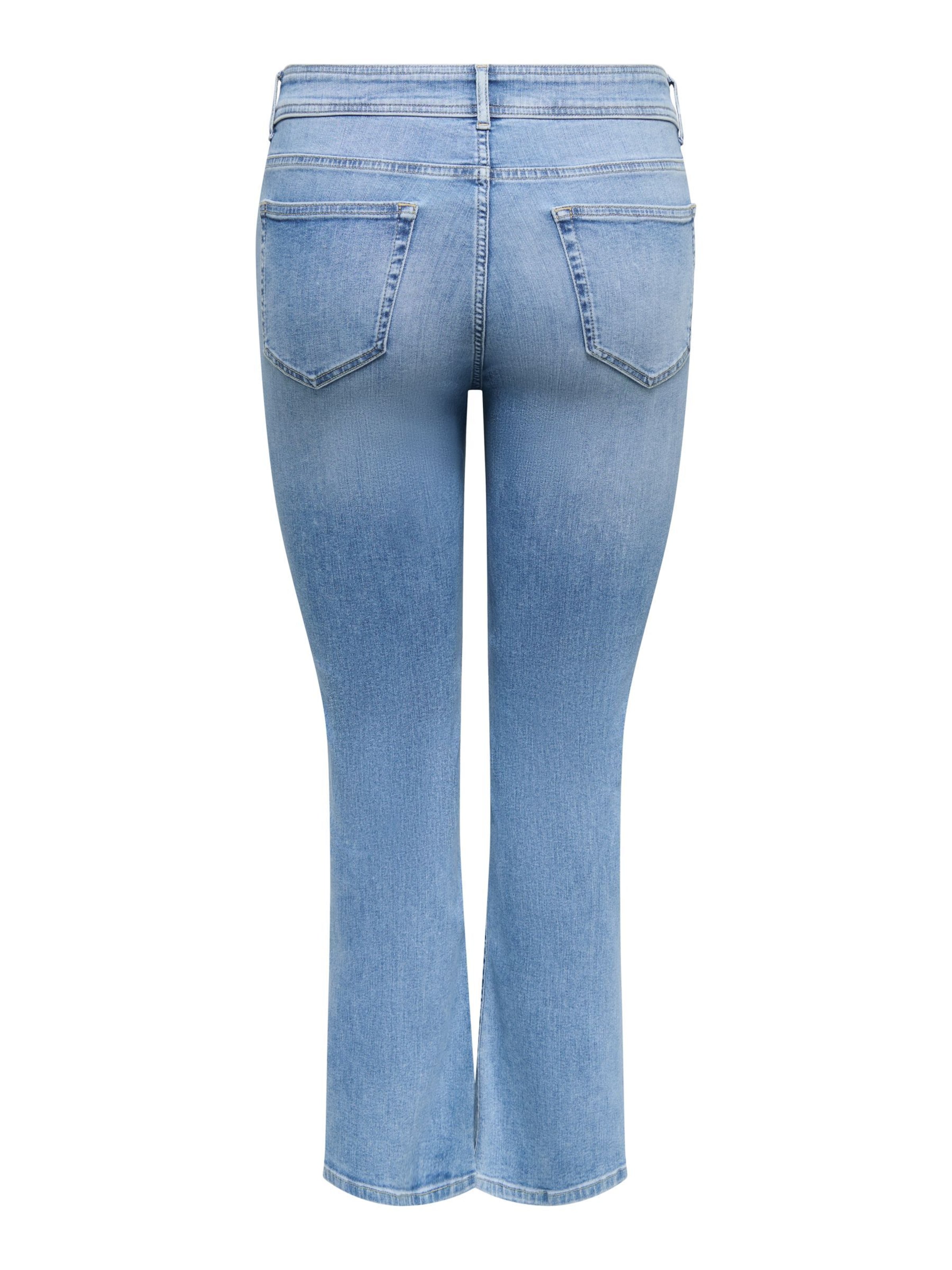 Flared Jeans 'CARWilly' di ONLY Carmakoma in blu
