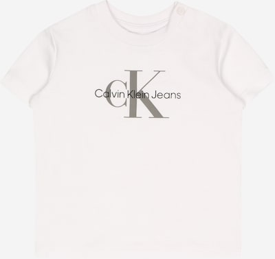 Tricou Calvin Klein Jeans pe gri / negru / alb, Vizualizare produs