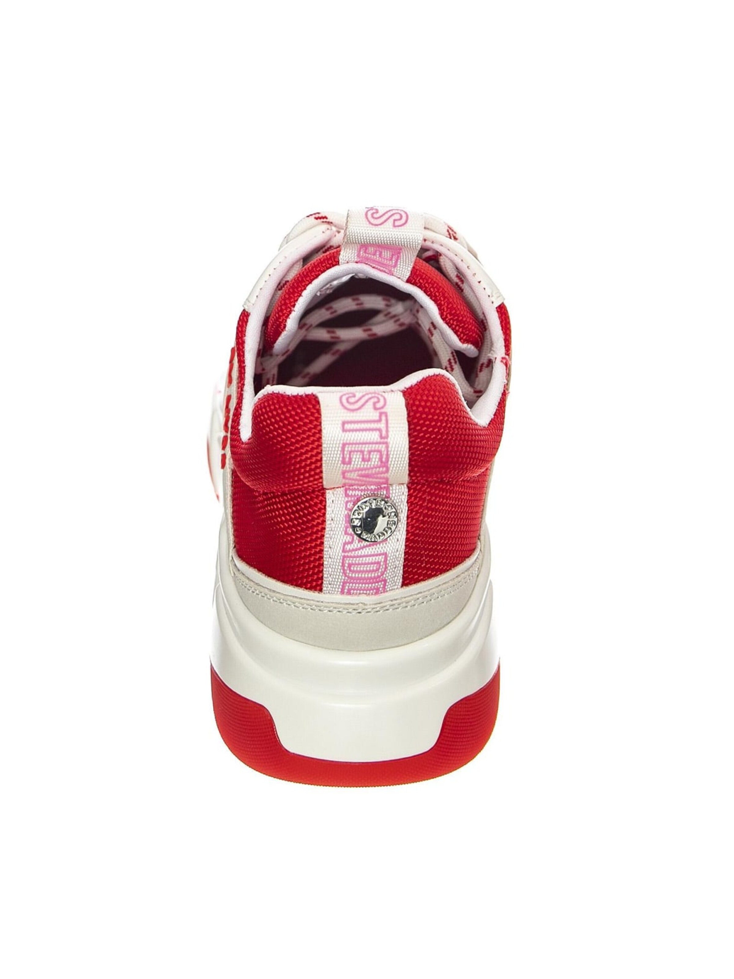 STEVE MADDEN Buty sportowe sznurowane 'Gamegirl' w kolorze biały