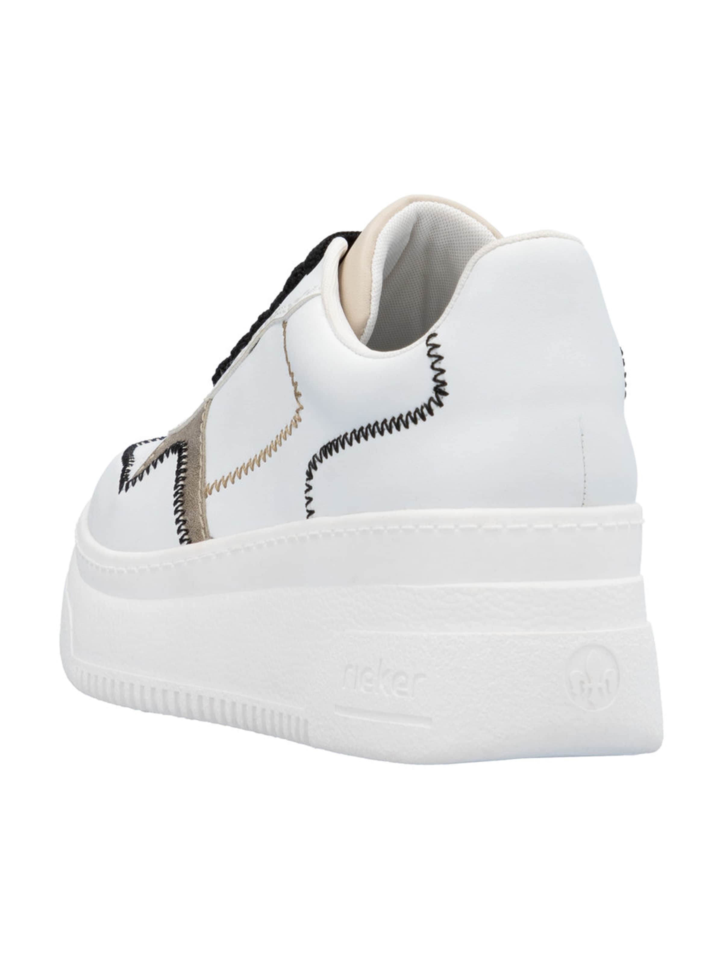 Rieker Σνίκερ χαμηλό σε λευκό