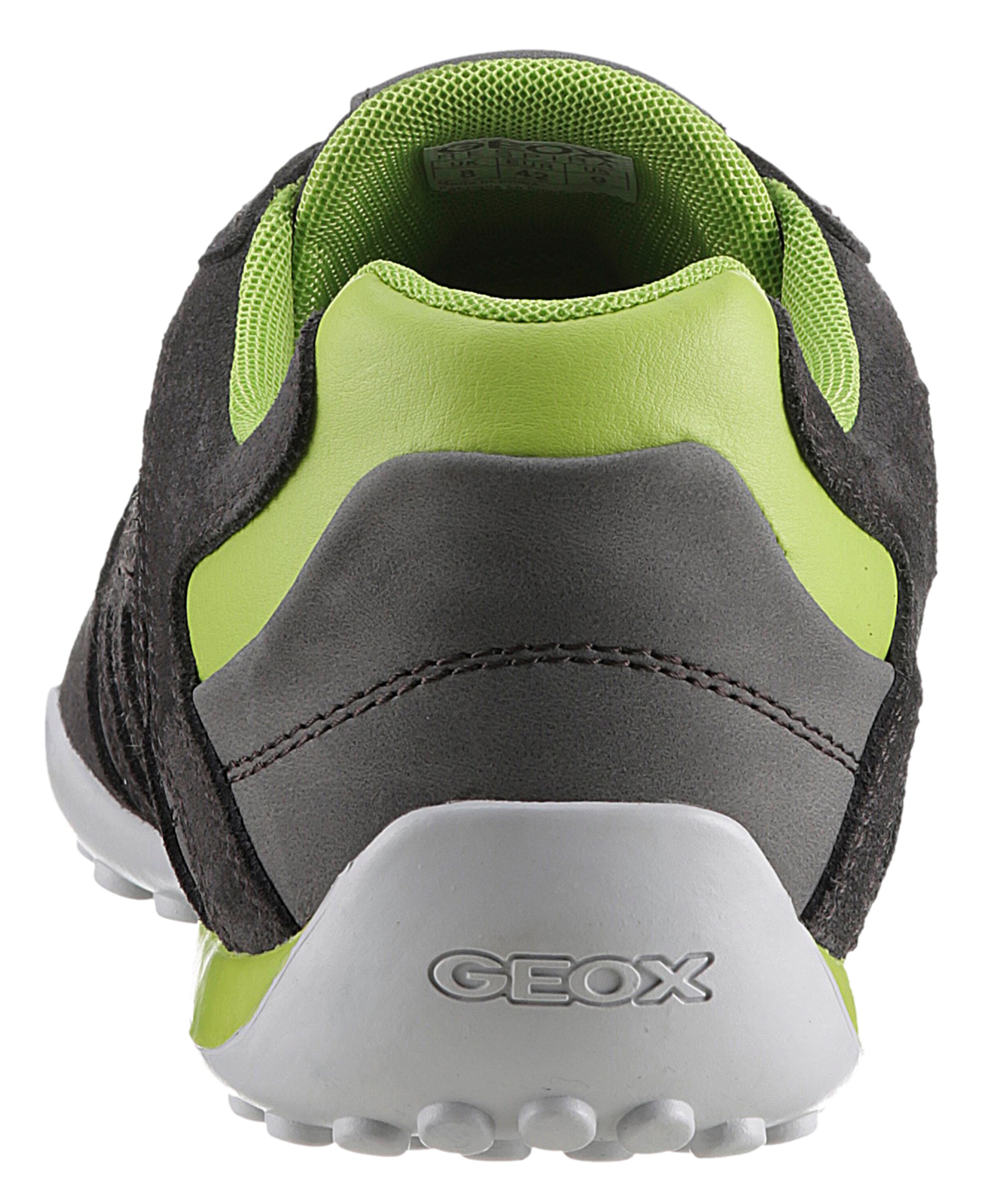 GEOX Slip On 'Snake' in Schwarz