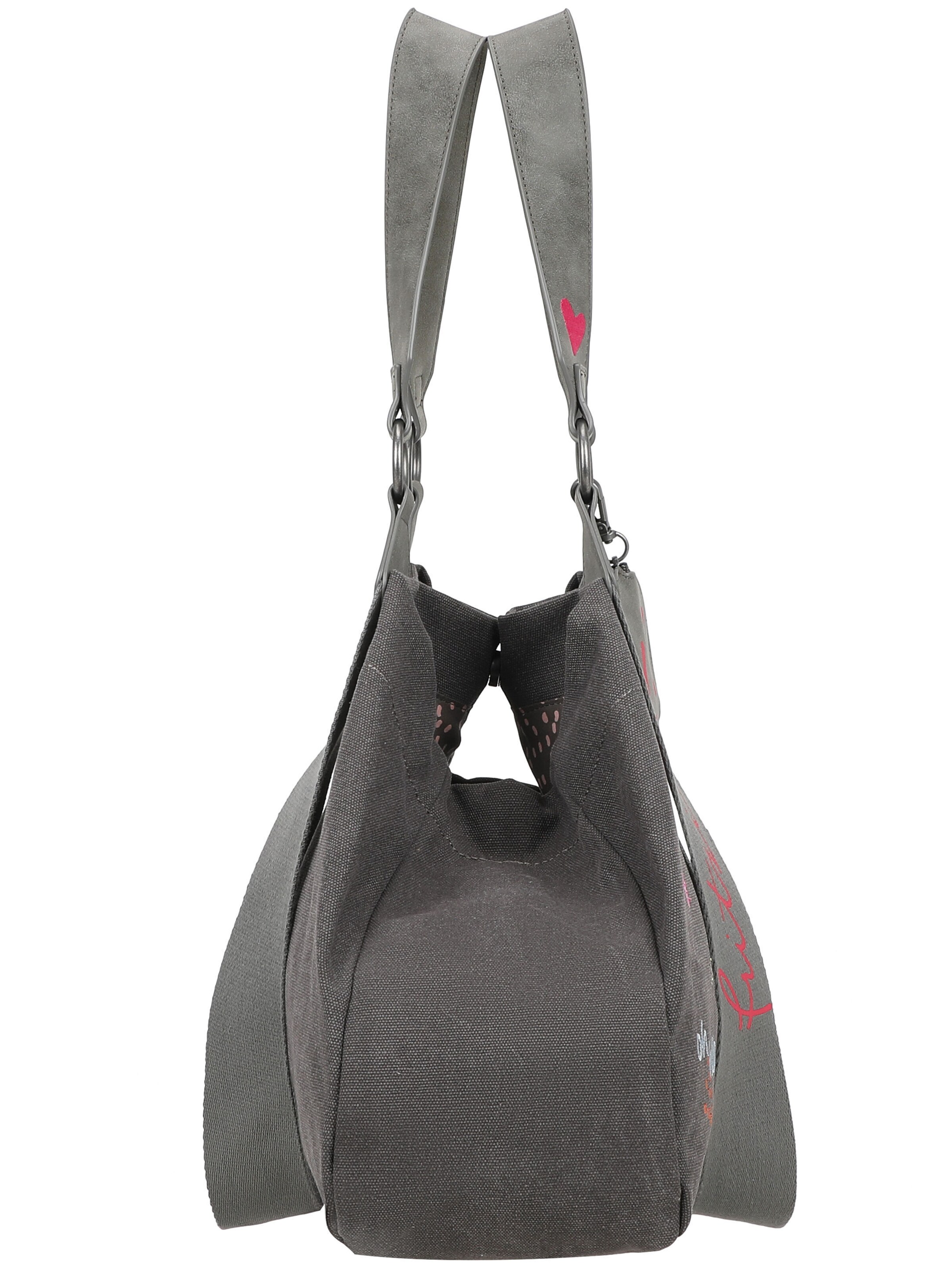 Fritzi aus Preußen Shopper 'Izzy Medium Limited Embro Fun' in Grey