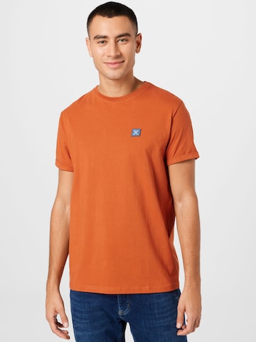 Clean Cut Copenhagen Shirt in Orange: front