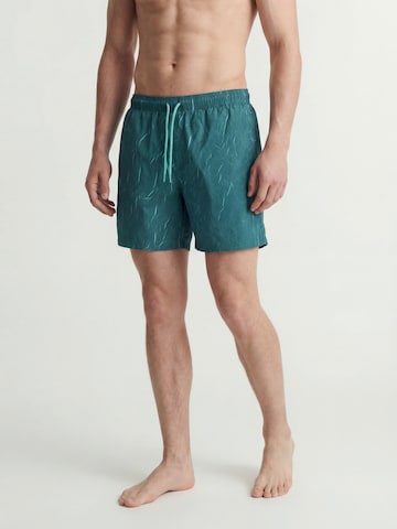 JACK & JONES Kratke kopalne hlače 'JPSTKAUAI' | modra barva: sprednja stran