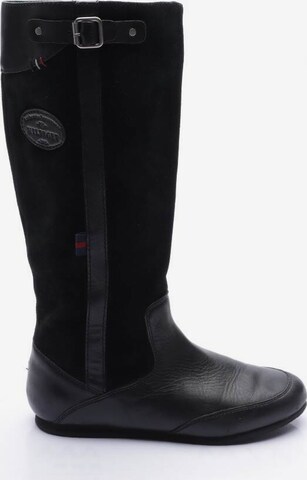 TOMMY HILFIGER Stiefel 40 in Schwarz: predná strana