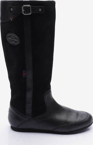 TOMMY HILFIGER Dress Boots in 40 in Black: front