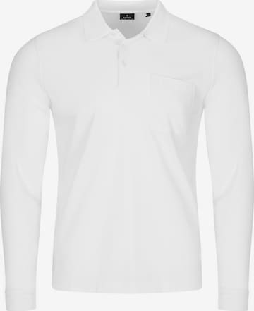 Ragman Shirt 'Basic' in Wit: voorkant