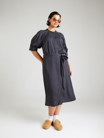 Tommy Hilfiger Curve Shirt dress in Blue: front