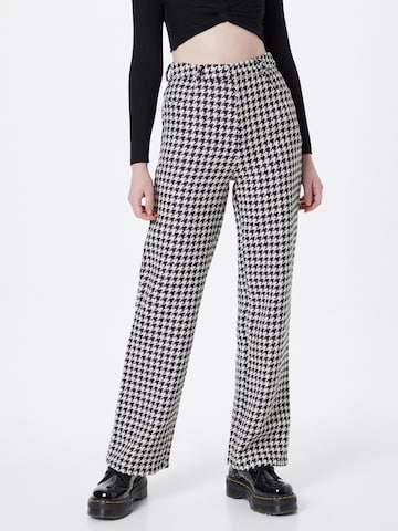 In The Style Wide leg Broek 'LORNA' in Zwart: voorkant