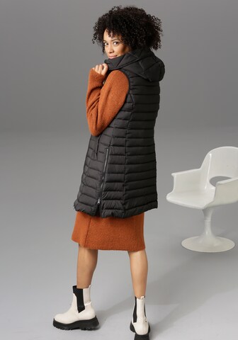 Aniston CASUAL Weste in Schwarz