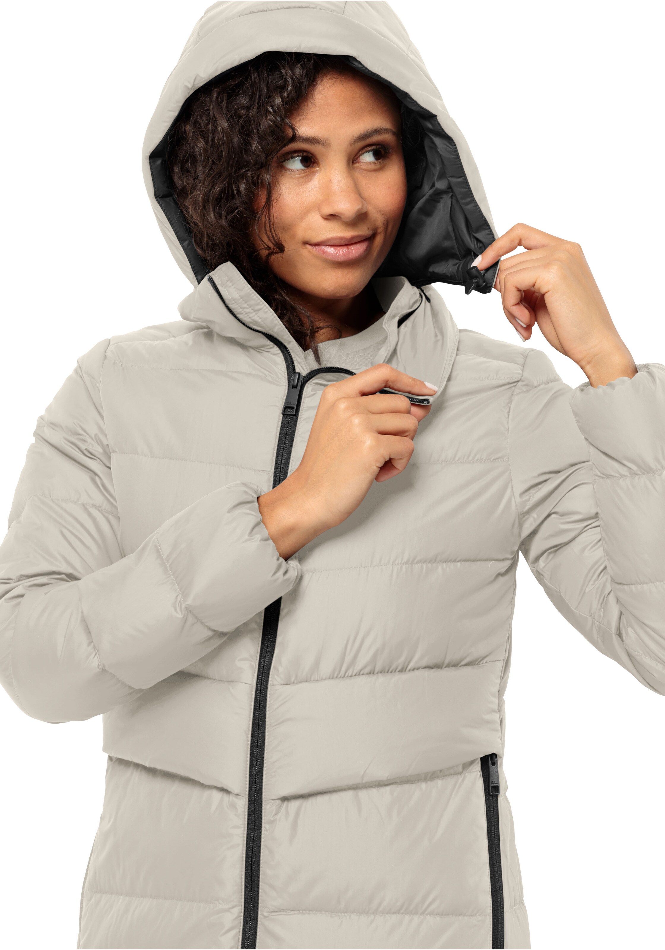 JACK WOLFSKIN Winter Coat in Grey