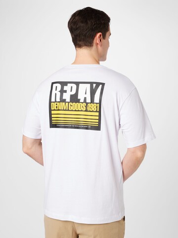 REPLAY T-Shirt in Weiß