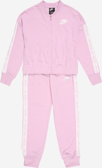Nike Sportswear Anzug in pink / weiß, Produktansicht