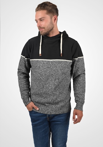 INDICODE JEANS Strickpullover 'Lynde' in Grau: predná strana