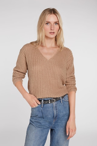 SET Sweater in Brown: front