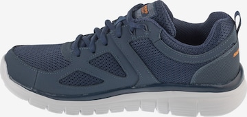 SKECHERS Sneaker low 'Skechers Burns-Agoura' in Blau: Vorderseite