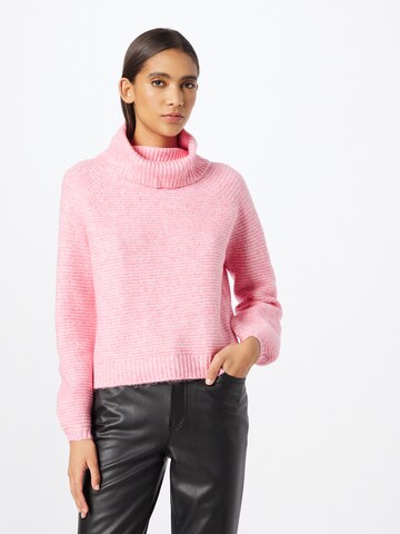ONLY Sweter 'AIRY' w kolorze różowy: przód