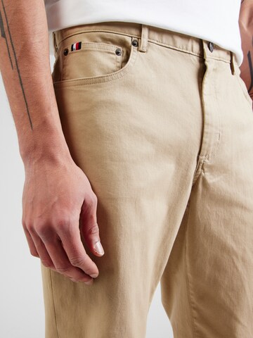 TOMMY HILFIGER Regular Hose 'Denton' in Beige