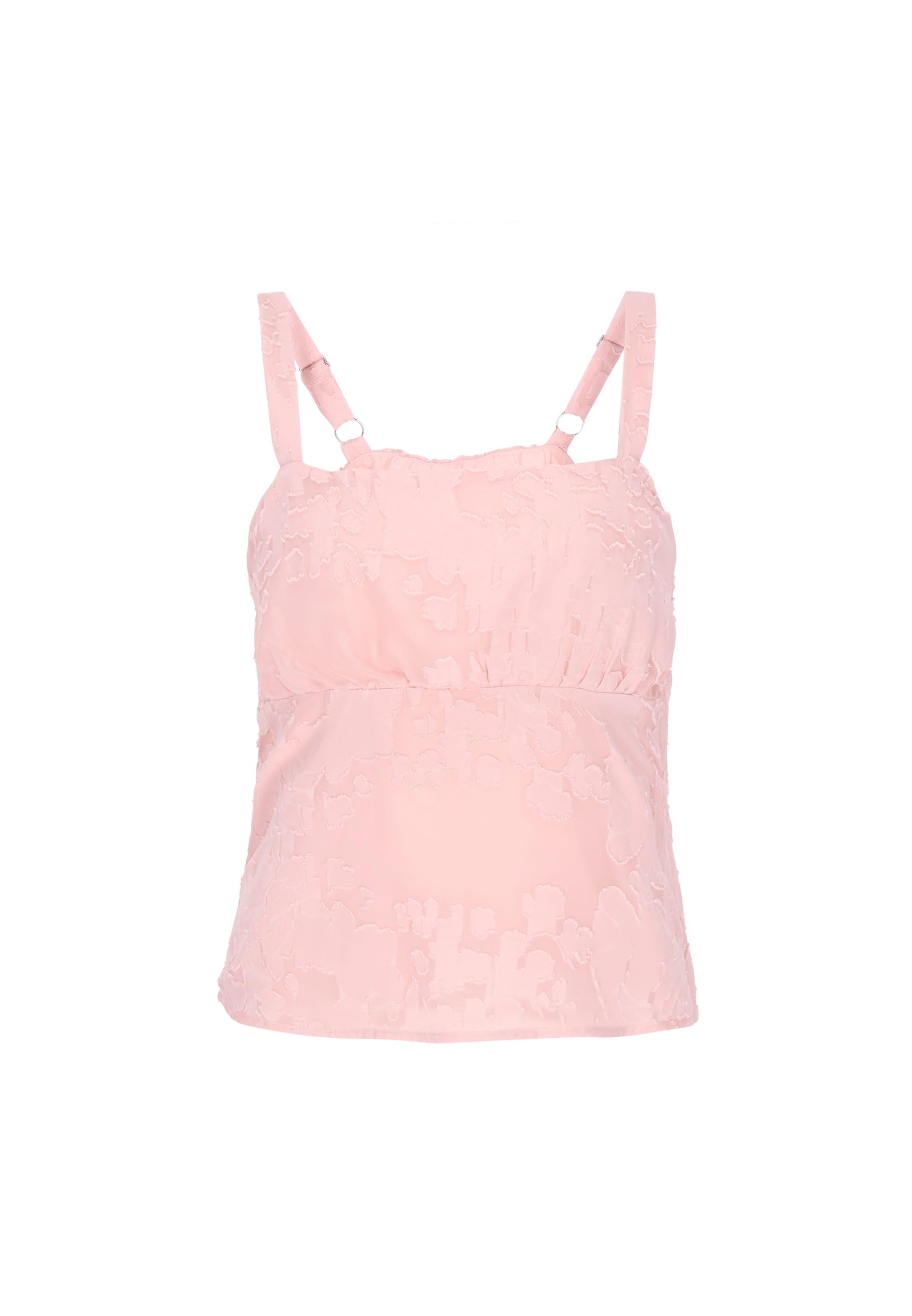 MYMO - Top en rosa: frente