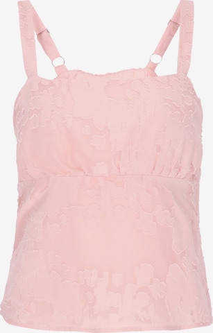 MYMO - Top en rosa: frente