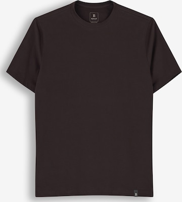T-Shirt Boggi Milano en marron : devant