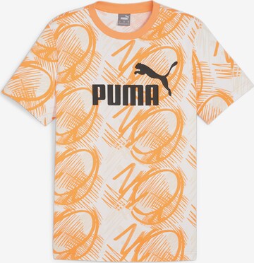 PUMA Shirt in Oranje: voorkant