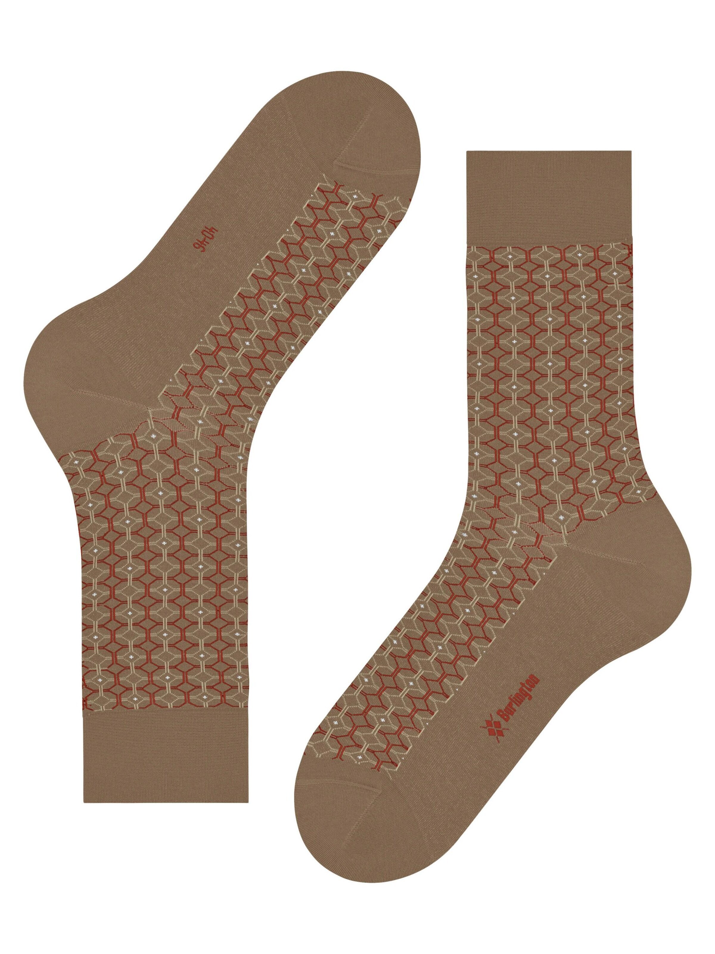 BURLINGTON Socken 'Tie'‌‌‌‌‌‌‌‌ in Beige