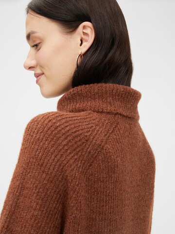 Pull-over 'Ellen' PIECES en marron