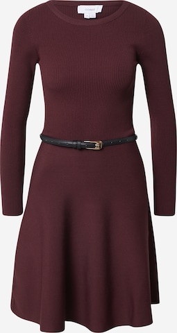 Coast Knitted dress in Purple: front