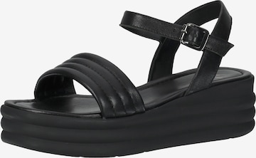 SANSIBAR Sandals in Black: front