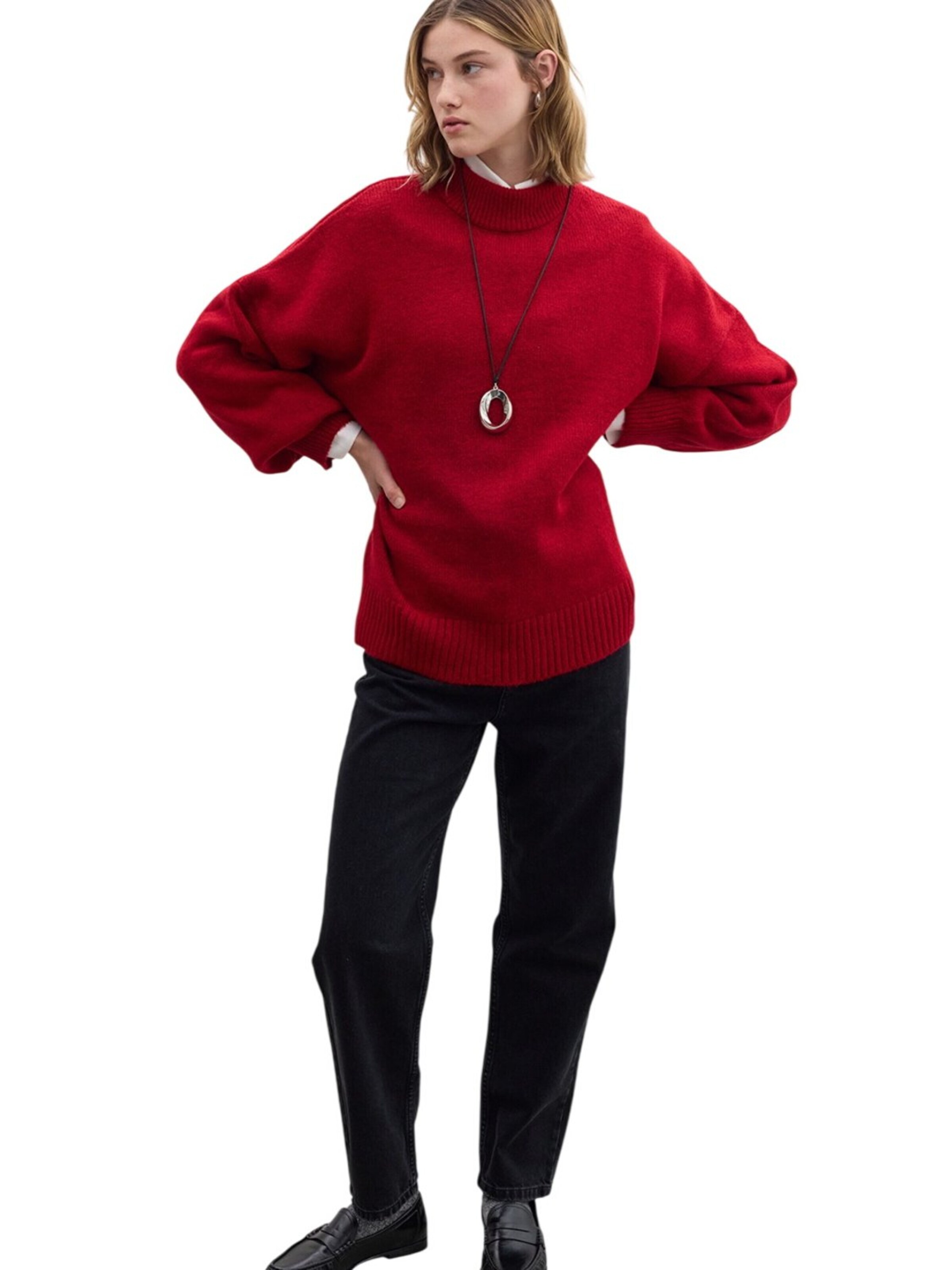 MANUKA Pullover in Rot: Vorderseite