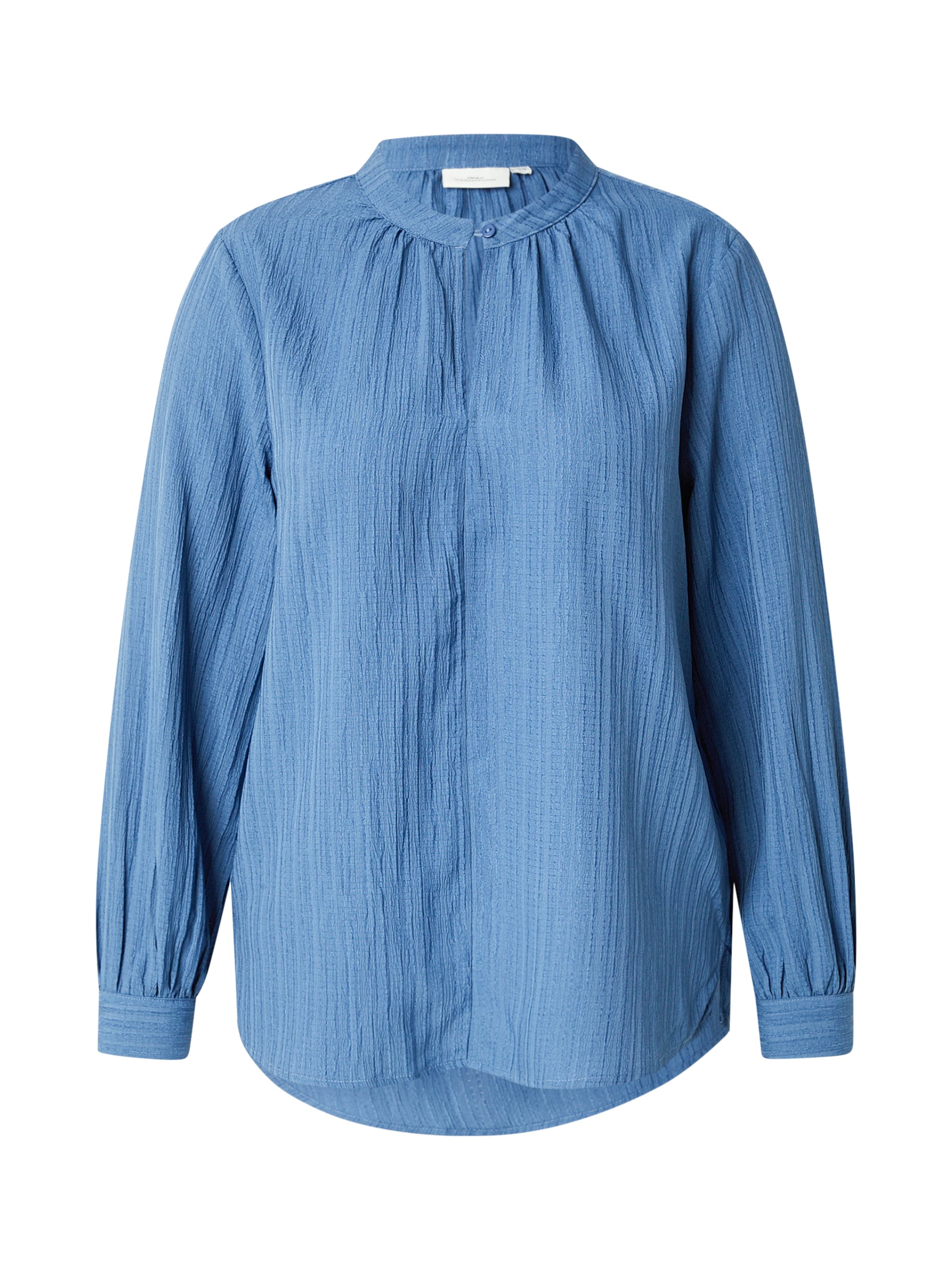 Chemisier 'CARMELANY' ONLY Carmakoma en bleu : devant