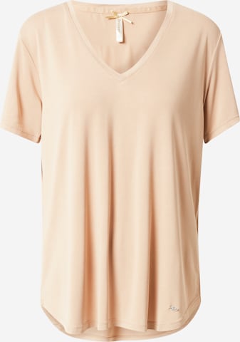 Key Largo Shirt 'Lola' in Beige: voorkant