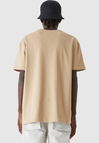 Lost Youth T-Shirt 'Against All V.2' in Beige