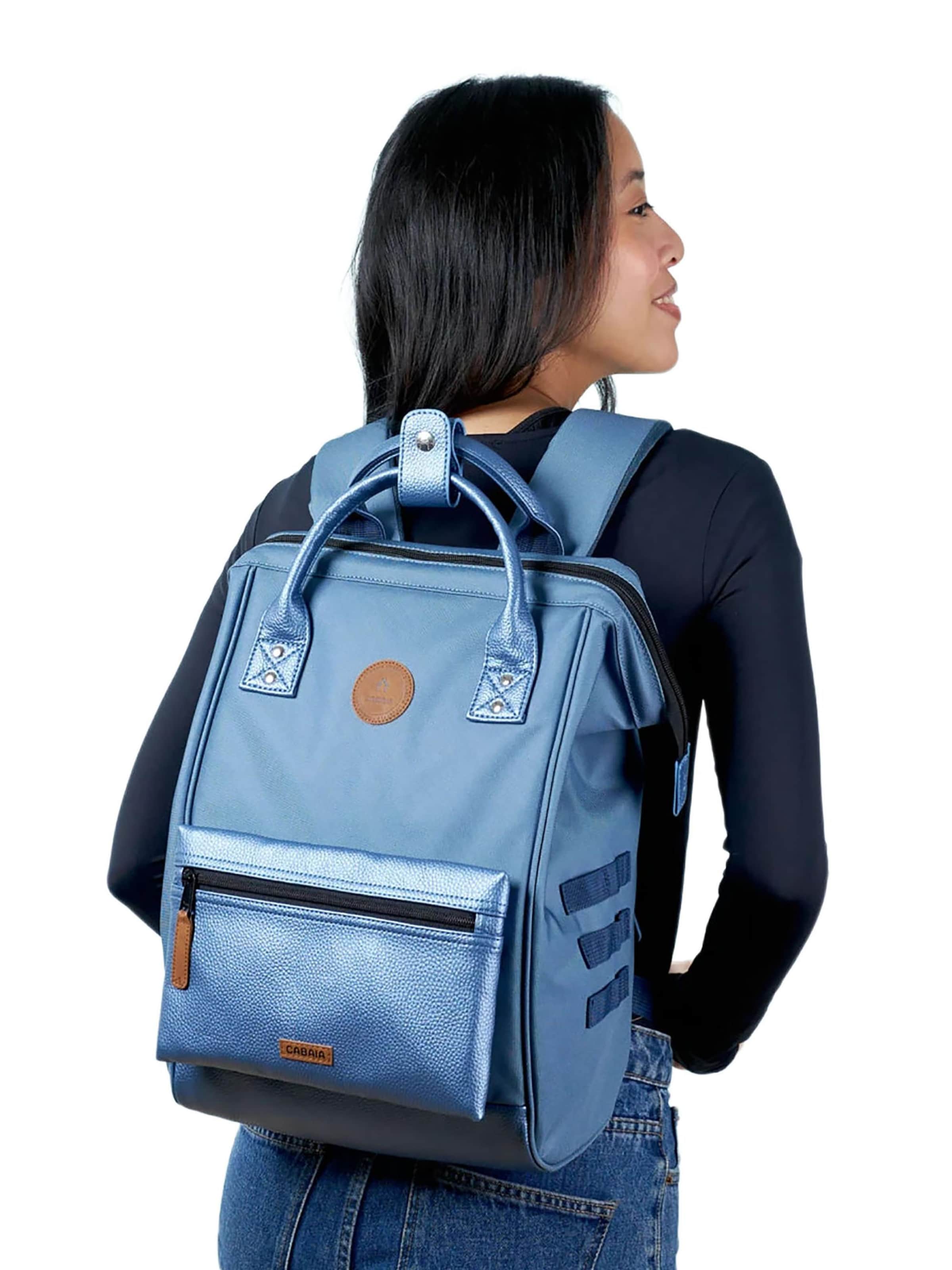 Cabaia Rucksack 'Bourgas M' in Blau