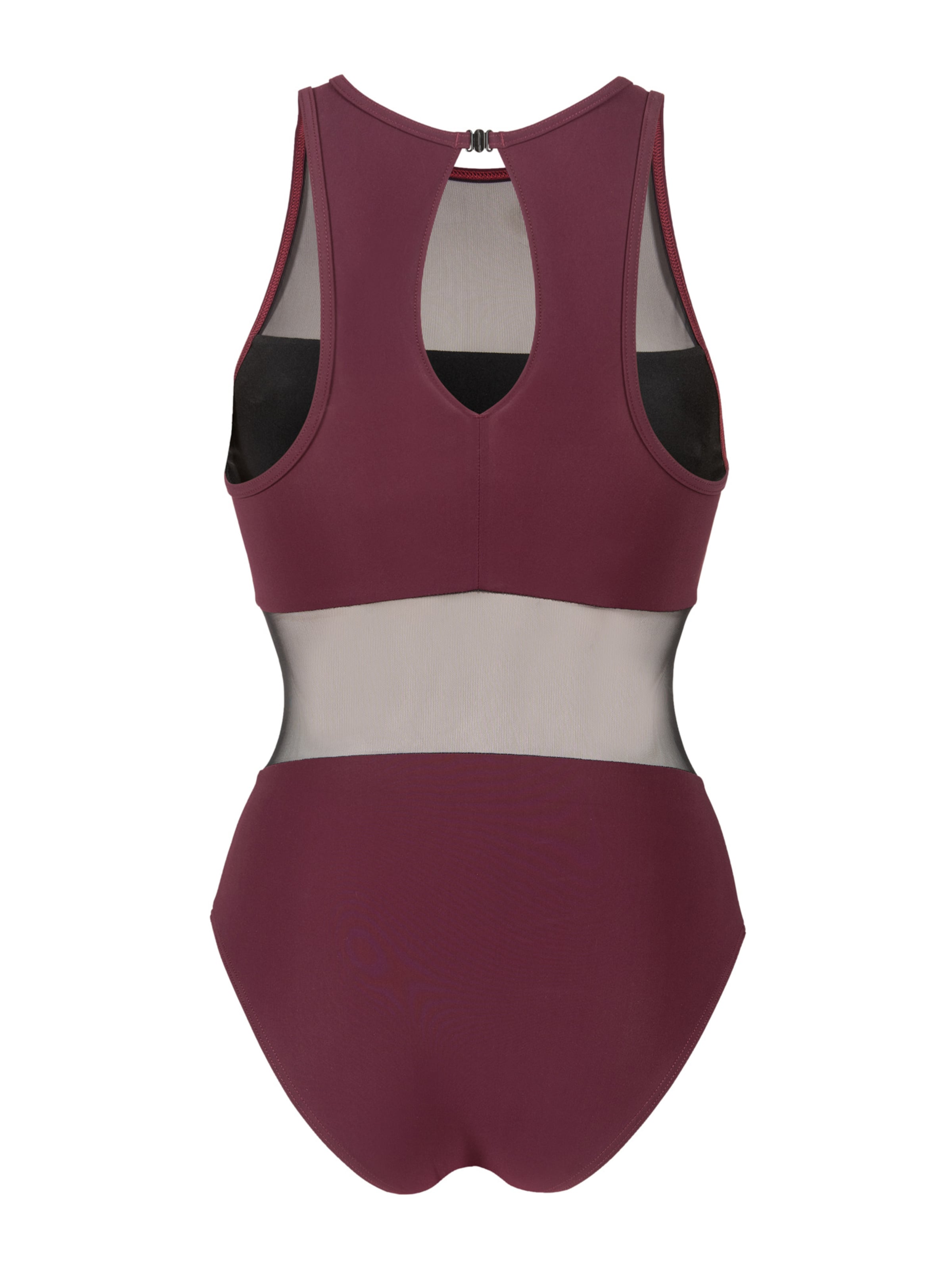 Bustier Maillot de bain 'MESH PANEL VENT BACK' ARENA en rouge