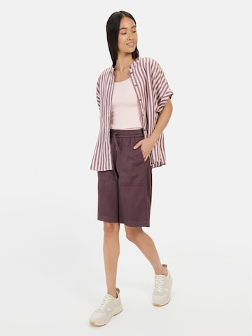 CAMEL ACTIVE Basic Top aus reiner Baumwolle in Weiß