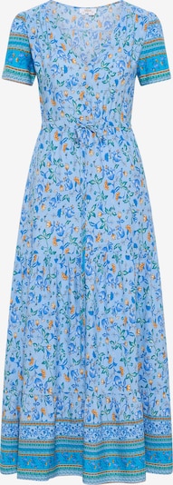 usha FESTIVAL Mekko värissä vaaleansininen / tummansininen / vihreä / oranssi, Tuotenäkymä