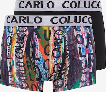 Boxers Carlo Colucci en mélange de couleurs : devant