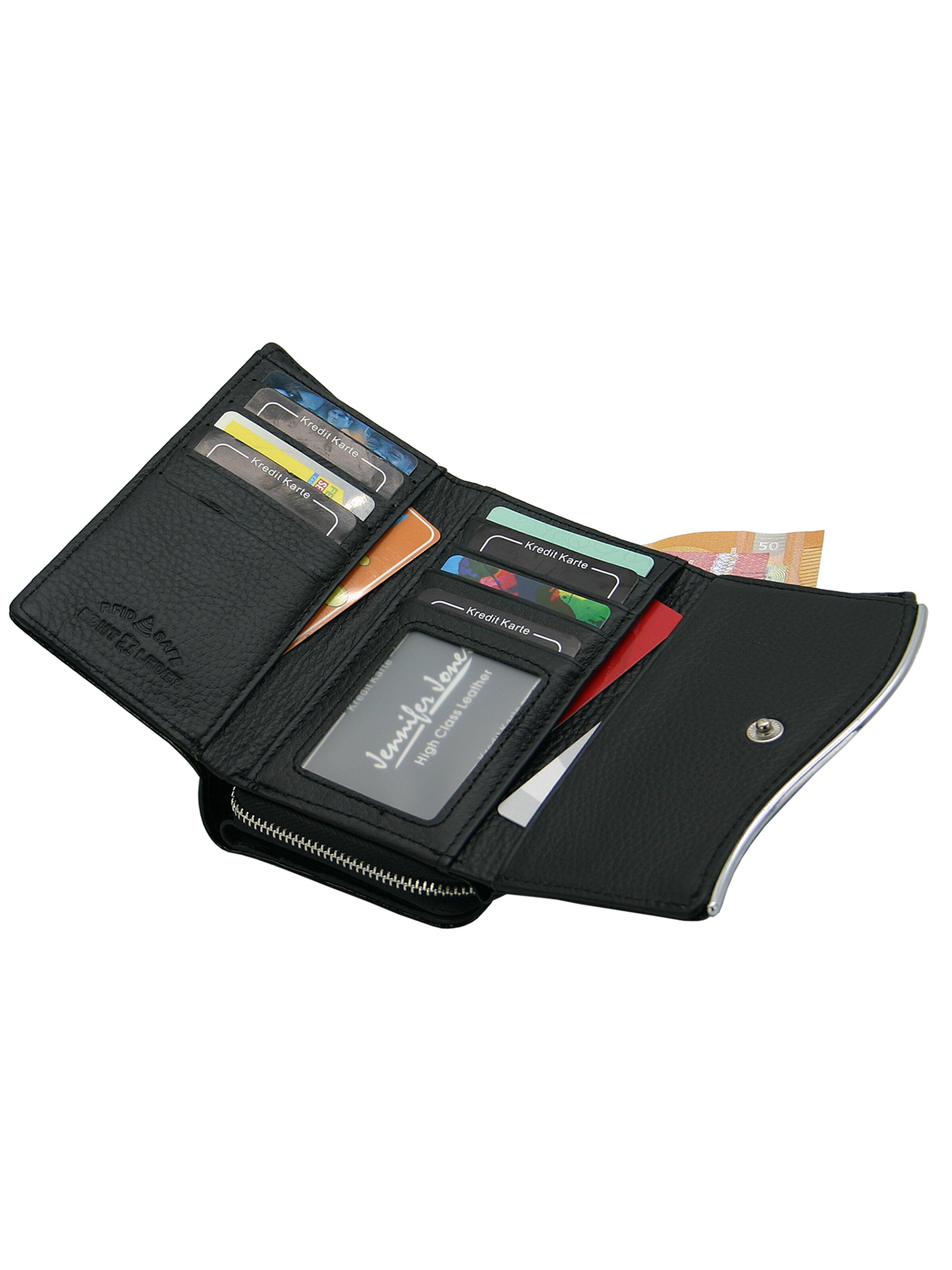 Jennifer Jones Wallet in Black