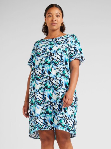 ONLY Carmakoma Dress 'CARNOVA LOLLI LIFE' in Blue: front