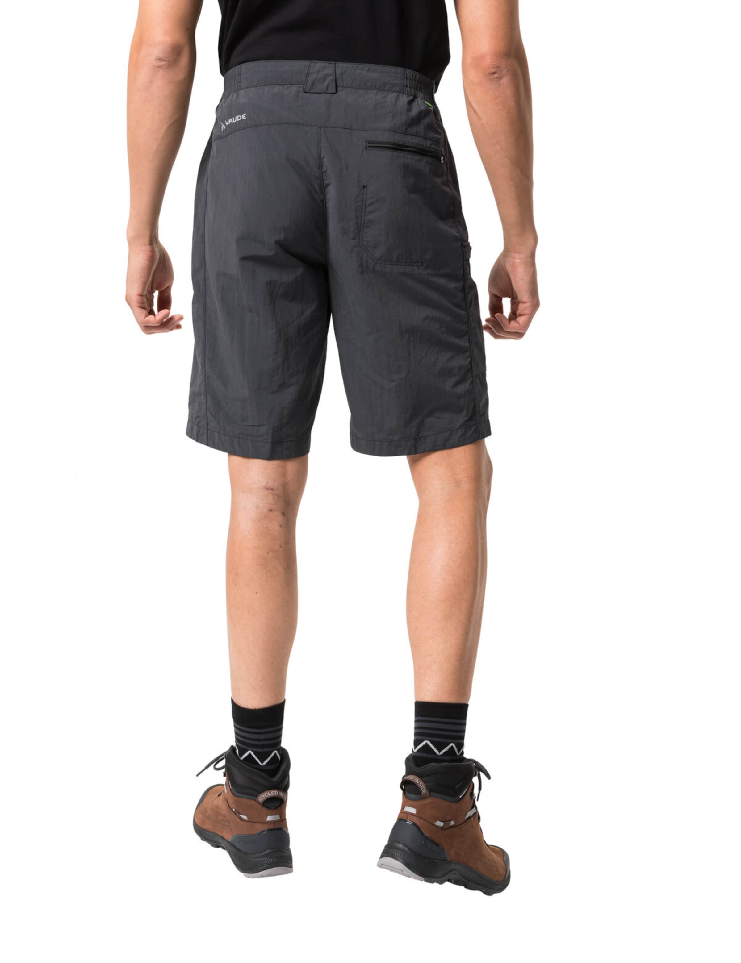 VAUDE Regular Outdoor trousers 'Farley' in Black